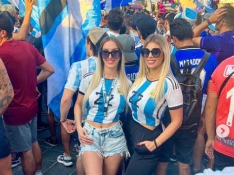 Fotos: Noe y Milu, las argentinas que se desnudaron en Qatar。